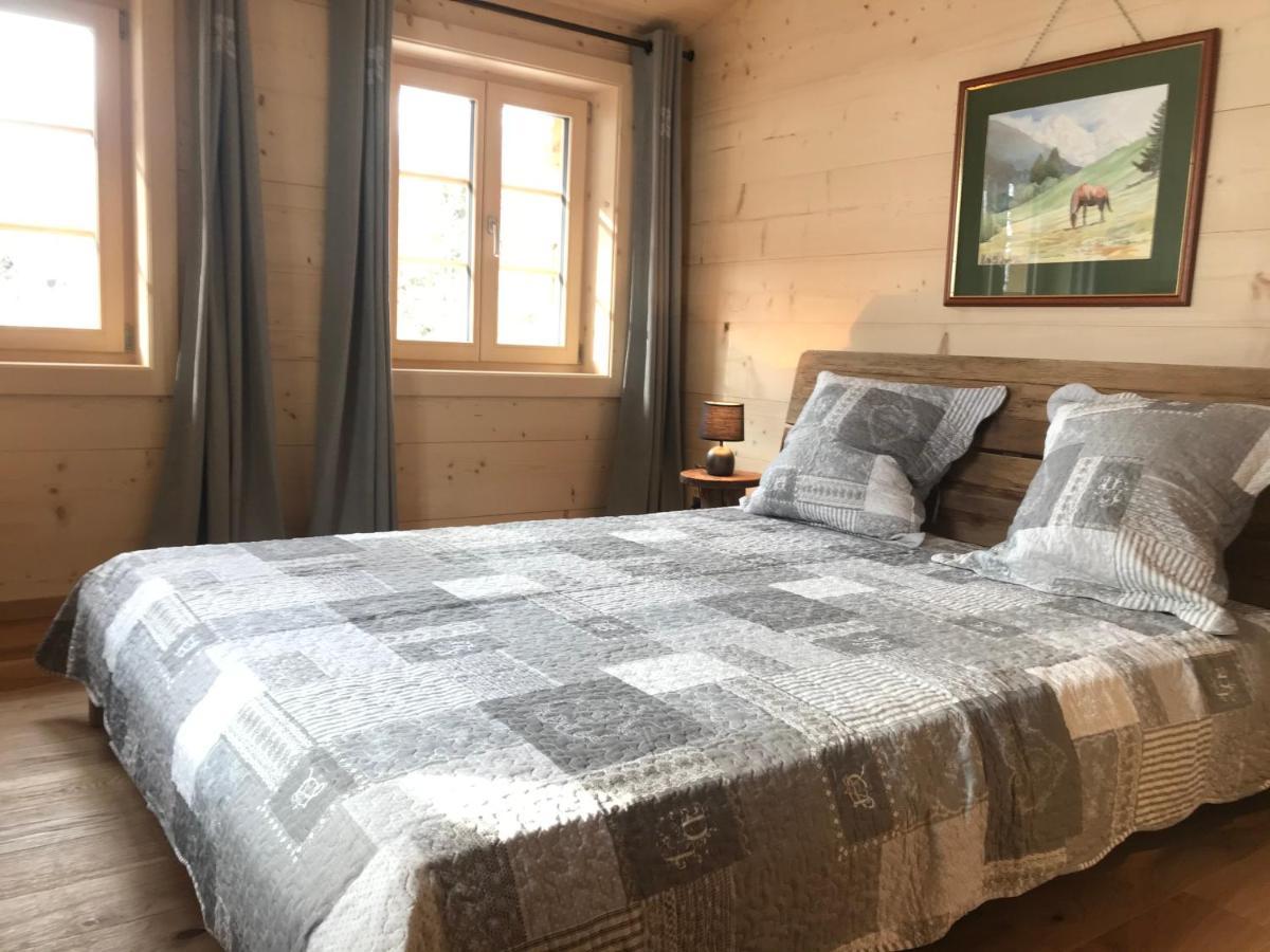 Au Pre Des Chevaux Bed and Breakfast Chateau-d'Oex Buitenkant foto